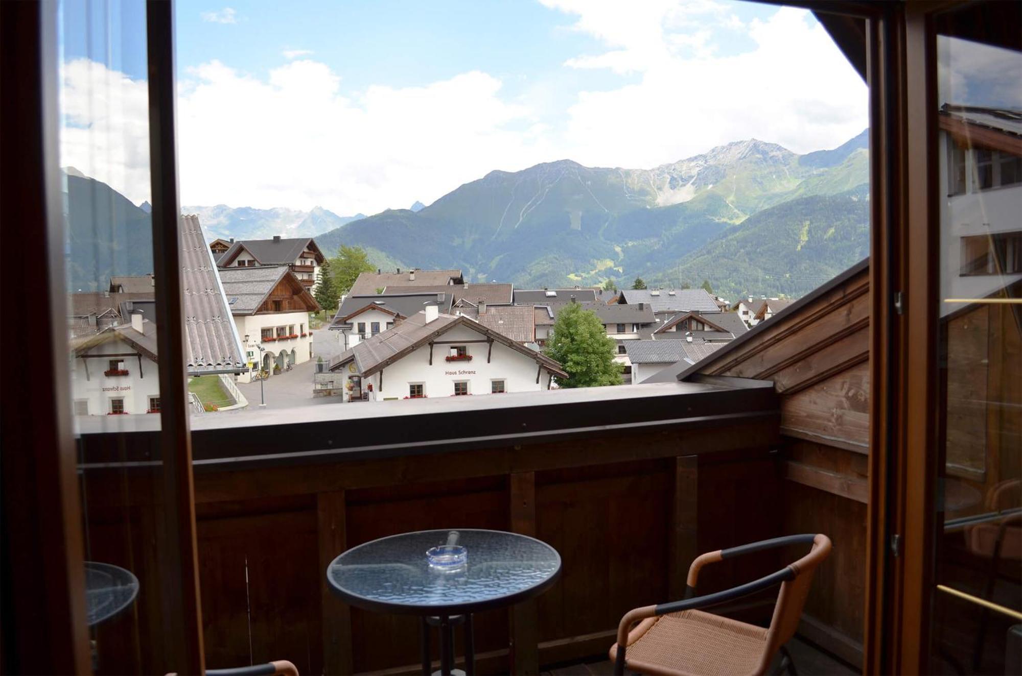Poltehof Villa Fiss Bagian luar foto